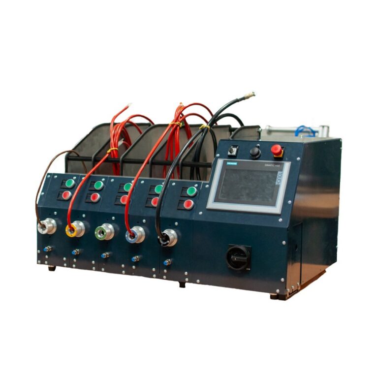 DERAY Vacuum-Leakage Tester VaDi 2.0 is a testing device to proof wires and cables sealed with adhesive lined heat shrink tubes against a predefined leak rate