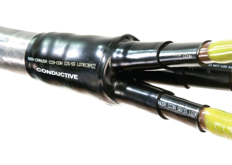 Conductive cable breakout boots