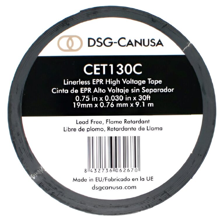 Linerless EPR high voltage insulating and jacketing tape CET130C