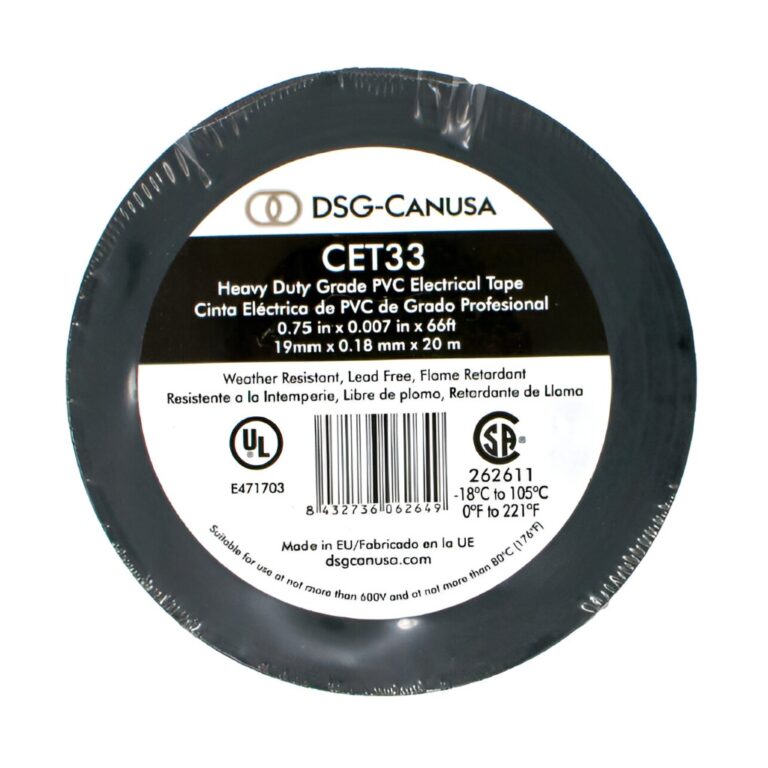 Professional grade vinyl electrical tape CET33