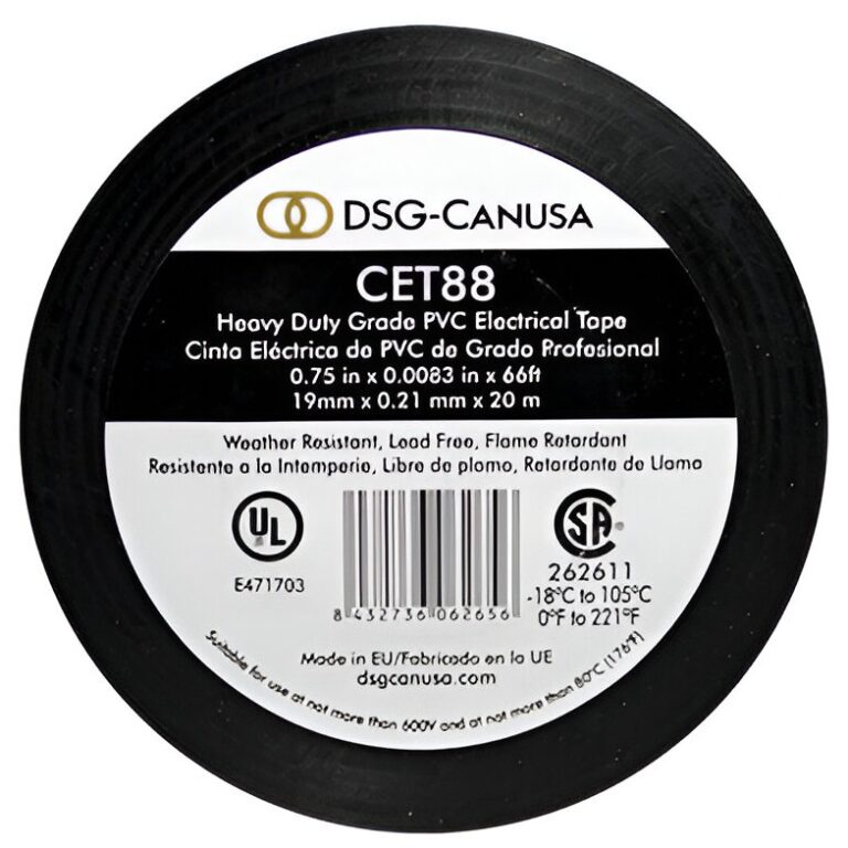 Heavy duty vinyl electrical tape CET88