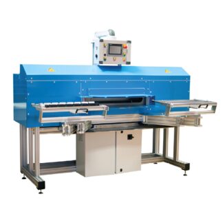 Heat shrink system with infrared heating elements for terminals and end splices: DERAY Shuttle 660 / 120