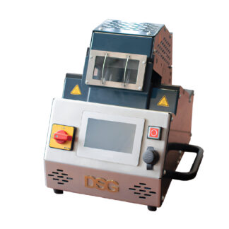 The DERAY Mini Shrink Device 2.0 is a lean heatshrink system with infrared heating elements