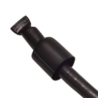 Medium wall heat-shrink end cap